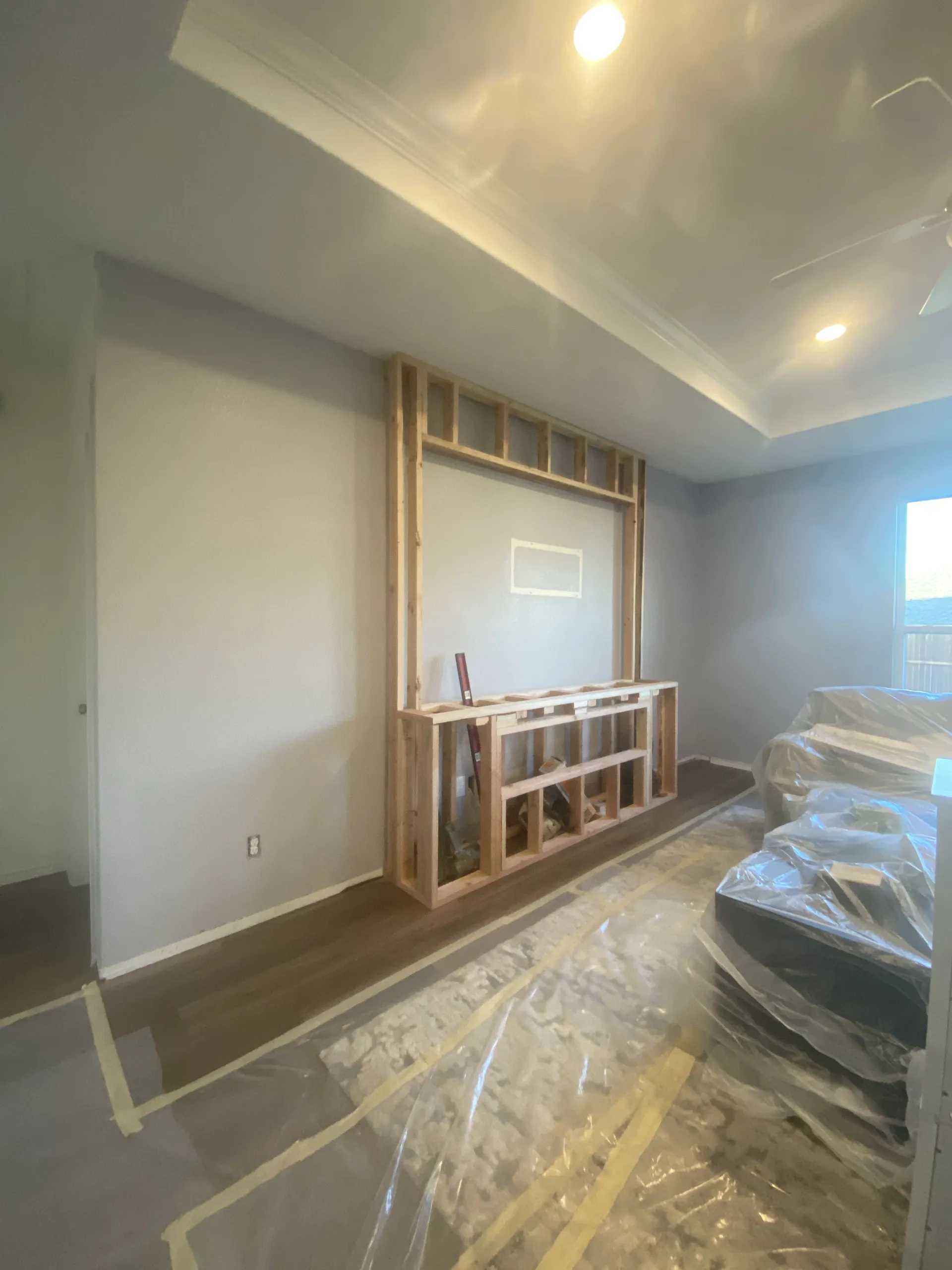 Living room before - view 1