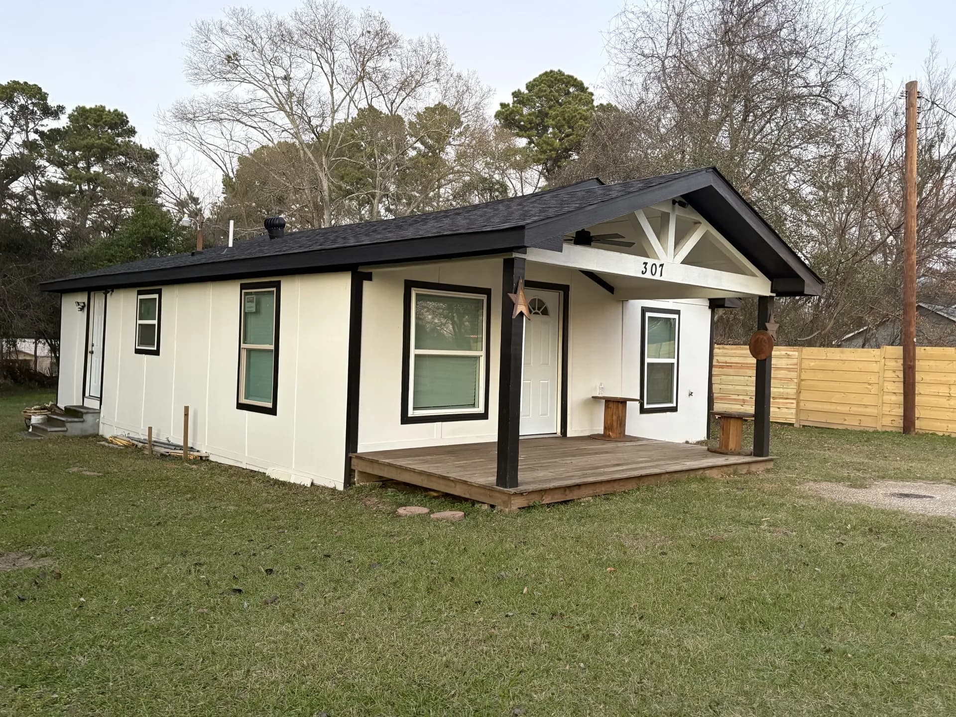 House exterior after renovation