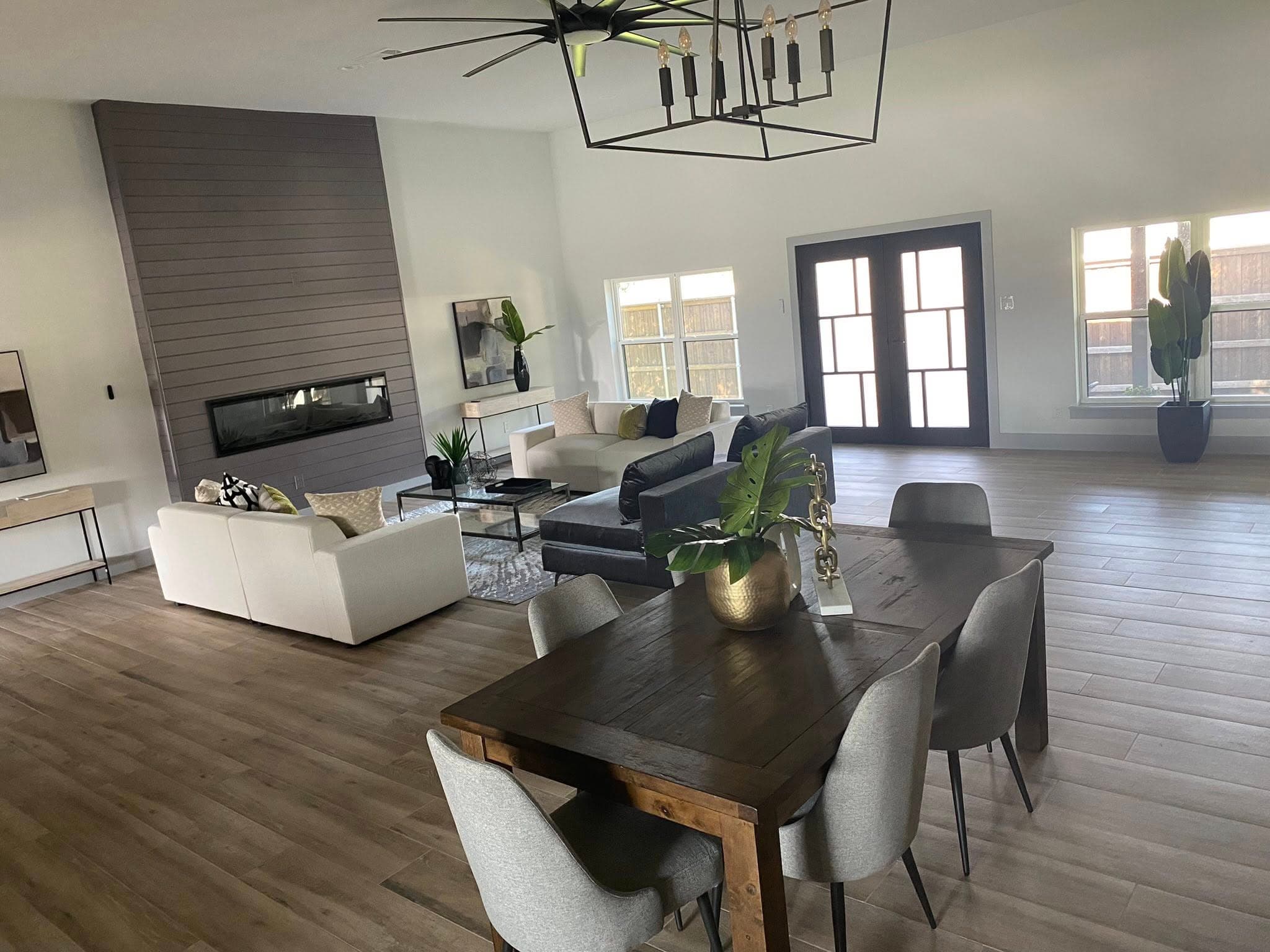 Completed remodeling project by Olvera's Remodeling Services